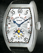 Cintree Curvex Irregular Hours Retrograde, Moon Phase & Smalt Seconde:  